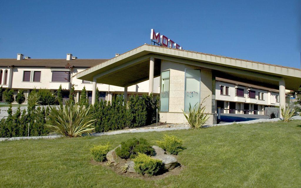 Motel Abalo Catoira Exteriör bild